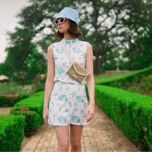 NWT Byrdie Golf Social Wear Worth Skort in Coastal | Size Medium